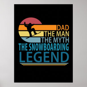 Vater Der Mann der Mythos Die Snowboardlegende Poster