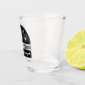 Vater Der Mann der Mythos Motorrad-Legende lustige Schnapsglas (Rechts)