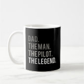 Vater der Mann, der Pilot, der legendäre Vater Luf Kaffeetasse (Links)