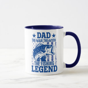 Vater - Der Mensch, der Mythos, die Fische Tasse