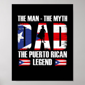 Vater Der Mythos der Puerto-Rico-Legende Poster