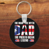 Vater Der Mythos der Puerto-Rico-Legende Schlüsselanhänger (Vorderseite)