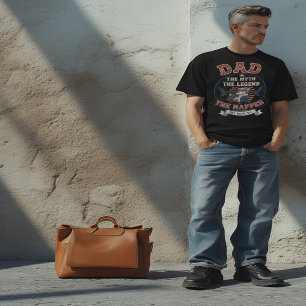 Vater: Der Mythos, die Legende, der Napper Funny V T-Shirt