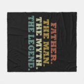 Vater der Mythos-Legende Fleecedecke (Vorderseite (Horizontal))