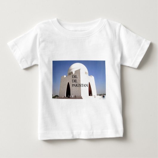 Vater der Nation: Mazar-e-Quaid Baby T-shirt (Vorderseite)