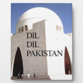 Vater der Nation: Mazar-e-Quaid Fotoplatte (Vorderseite)