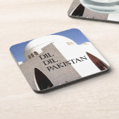 Vater der Nation: Mazar-e-Quaid Getränkeuntersetzer (Linke Seite)