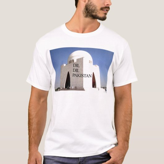 Vater der Nation: Mazar-e-Quaid T-Shirt (Vorderseite)