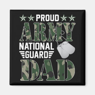 Vater der Nationalgarde der Proud-Armee Miliz Vete Magnet