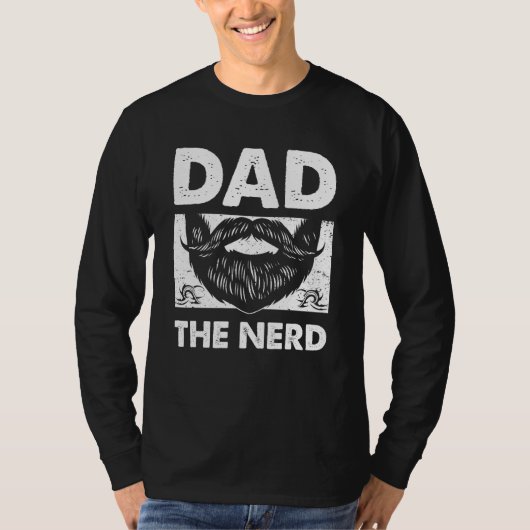 Vater der Nerd-Konservative Daddy-Schutzvater T-Shirt (Vorderseite)