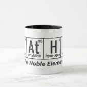 Vater der Noble Element Vathers Day Science Geek Tasse (Zentrum)