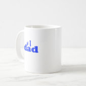 "Vater der Nr.-1 " Kaffeetasse (Vorderseite Links)