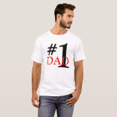 Vater der Nr.-1 T-Shirt (Vorne ganz)