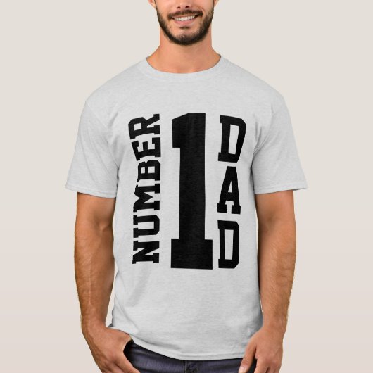 Vater der Nr.-1 T-Shirt (Vorderseite)