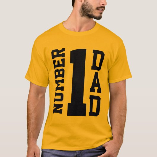 Vater der Nr.-1 T-Shirt (Vorderseite)
