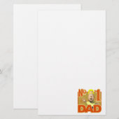 Vater der Nr.-eine Briefpapier (Vorne/Hinten)