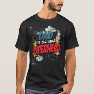 Vater der Original Superhero Cool entworfen T-Shirt