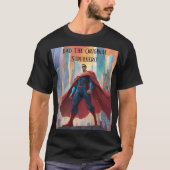Vater Der originelle Superheld T-Shirt (Vorderseite)