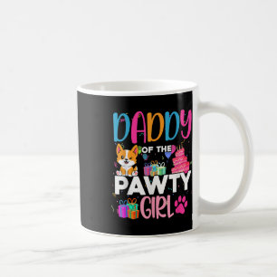Vater der Pawty Girl Corgi Dog Family Geburtstag M Kaffeetasse