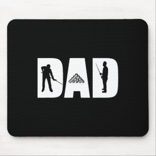 Vater Der Pool Shark Billard Fathed Day Gift Pool Mousepad