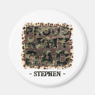 Vater der Proud-Armee - kühne Camouflage Magnet