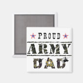 Vater der Proud Army Magnet (Vorderseite/Rückseite)