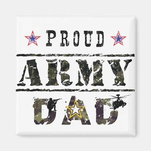 Vater der Proud Army Magnet (Vorne)