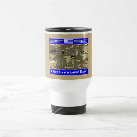 Vater der Proud Army Reisebecher (Mittel)