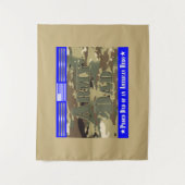 Vater der Proud Army Wandteppich (Vorderseite)