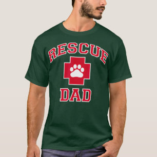 Vater der Rettung - Rettungshund oder -katze T-Shirt