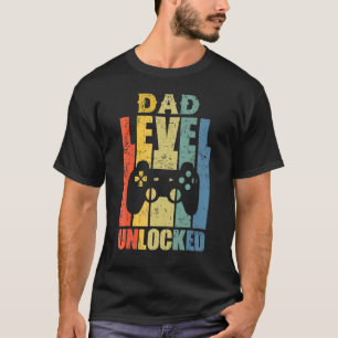 Vater der Schwangerschaftsankündigung entriegelt T-Shirt