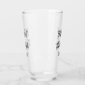 Vater der Schwarz-weißen Hochzeit Glas (Links)