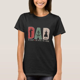 Vater Der Segler Der Mythos Der legendäre Segelsch T-Shirt