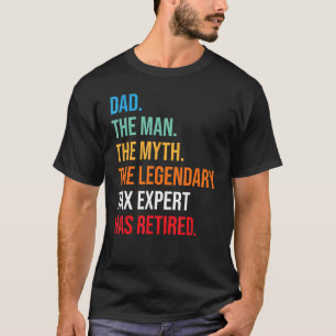 Vater Der Steuerexperte hat sich zurückgezogen T-Shirt