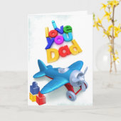 Vater der Superhelden-Vatertagskarte Karte (Gelbe Blume)