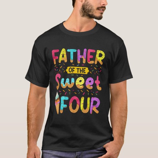 Vater der süßen 4. Eis Py T-Shirt (Vorderseite)