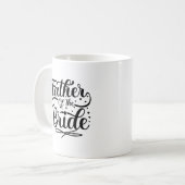 Vater der Tasse für Bridetypografie (Vorderseite Links)
