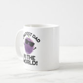 Vater der Trauben in der Welt Kaffeetasse (Vorderseite Links)