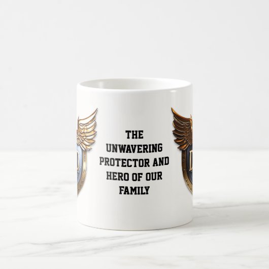 Vater, der unerschütterliche Beschützer und Helden Kaffeetasse (Mittel)