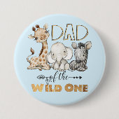 Vater der "Wild One Gold Foil"-Taste Button (Vorderseite)