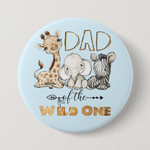 Vater der "Wild One Gold Foil"-Taste Button