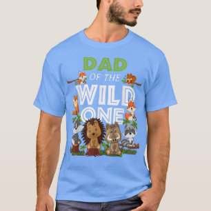 Vater der wilden Einziger Zoo Birthday Woodland Ti T-Shirt