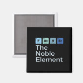 Vater der Wissenschaft der Nobelelemente Magnet (Vorderseite/Rückseite)
