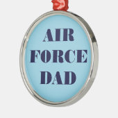 Vater der Zierluftwaffe Silbernes Ornament (Links)