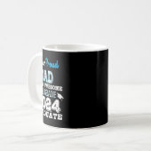 Vater des 5. Graduate 2024 Kaffeetasse (Vorderseite Links)