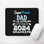 Vater des 5. Graduate 2024 Mousepad (Mit Mouse)