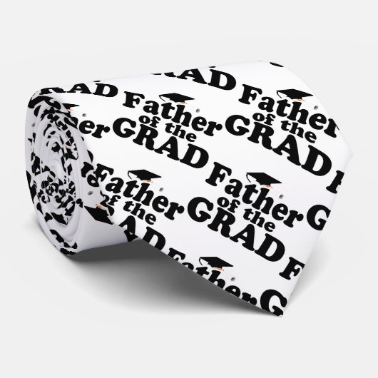 Vater des Abschlusses Grad Krawatte (Gerollt)