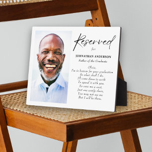 Vater des Abschlusses im Himmel zum Foto Fotoplatte