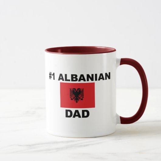Vater des Albaner-#1 Tasse (Rechts)