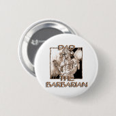 Vater des Barbaren Button (Vorne & Hinten)